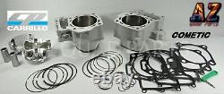 05-11 Brute Force 750 840cc 90mm Big Bore Cylinders CP Pistons Motor Rebuild Kit