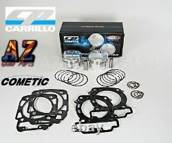 05-11 Brute Force 750 840cc 90mm Big Bore Cylinders CP Pistons Motor Rebuild Kit