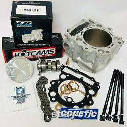 06-08 Raptor 700 Big Bore Kit 105.5 Cylinder Stage 3 Hotcam Top End Rebuild Kit