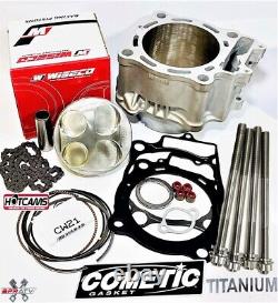 06+ TRX 450R 450ER 101mm Big Bore Cylinder 520cc Complete Top End Rebuild Kit