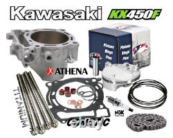 09-15 KX450F KX 450F 100mm Big Bore Rebuild Kit Complete Top End Assembly 490 +4