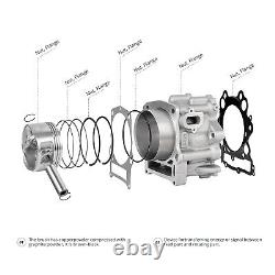 102mm 686cc Big Bore Piston Cylinder Kit for Yamaha Grizzly Raptor Rhino 660 R