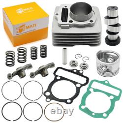 120cc 58mm Big Bore Cylinder Kit & Cam Rocker Arm for Honda XR100R 1985-2003