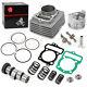 120cc Big Bore 58mm Cylinder Piston Top End Kit Cam Arm For Honda Crf100f 05-13