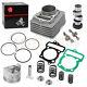 120cc Big Bore 58mm Top End Rebuild Kit For Honda Xr100 Xr100r Crf100 Crf100f
