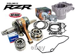 12-17 RZR 570 Big Bore Rebuild Kit 104 Complete Top Bottom Motor Engine Assembly