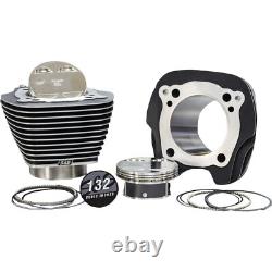 132 Big-Bore Kit 4.5 Stroke Black Granite/Highlighted M8 910-0847