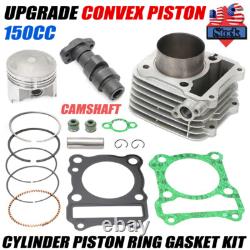 150cc Big Bore Cylinder Camshaft Piston For Suzuki GN125 EN125 GS125 GZ125 DR125