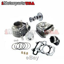 180cc Big Bore Cylinder Kit Bbk American Sportworks Manco 150cc To 180cc Go Kart