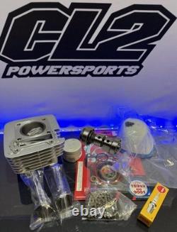 2000-2007 Yamaha TTR 125 Big Bore Top End Engine Rebuild Kit Cylinder Piston