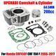 200cc Upgrade Big Bore Cylinder Piston Camshaft Kit For Honda Crf150f 2006-2017