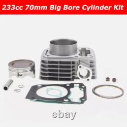 233cc 70MM Big Bore Cylinder Piston Kits for Honda XR150 XR150L CBF150 CRF150F