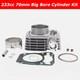 233cc 70mm Big Bore Cylinder Piston Kits For Honda Xr150 Xr150l Cbf150 Crf150f