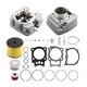 355cc Big Bore Cylinder Head Piston Kit For Honda Rancher 350 Trx350 2000-2006