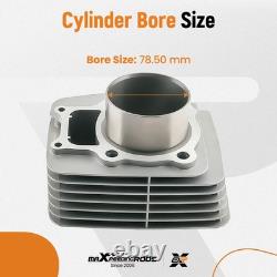 355cc Big Bore Cylinder Head Piston Kit for Honda Rancher 350 TRX350 2000-2006