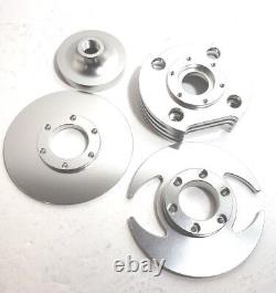 44mm Big Bore Kit Top End For Atv Pocket Bike 47cc 49cc 2 Stroke Stage 2 Silver