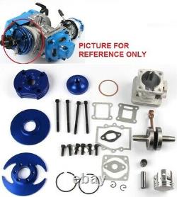 44mm Big Bore Top End Cylinder Kit For Pocket Bike 49cc 2 Stroke Stage 3 Ck10b