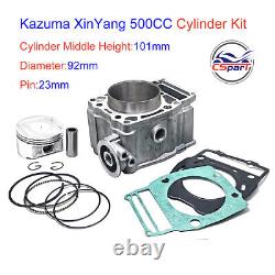 500CC Cylinder Big Bore Kit for Kazuma XinYang Jaguar 500 ATV UTV Engine 92 23mm