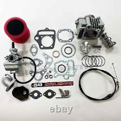 50 Caliber Racing 88cc Stage 2 Big Bore Top End Kit Honda XR70 CRF70 All Years
