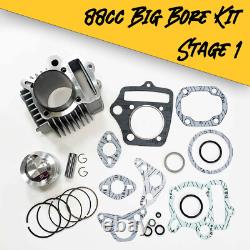 50 Caliber Racing Stage 1 88cc Big Bore Kit for Honda CT70 SL70 ATC70 TRX70