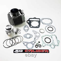 50 Caliber Racing Stage 1 88cc Big Bore Kit for Honda CT70 SL70 ATC70 TRX70