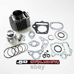 50 Caliber Racing Stage 1 88cc Big Bore Kit for Honda Z50A Monkey Bike Mini