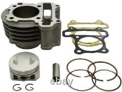 52mm BORE / 88cc NCY BIG BORE CYLINDER KIT FOR QMB139 50cc ENGINES