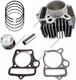 54mm Big Bore Cylinder Block +piston + Gasket Kit For Atv Dirt Motorcycle 125cc