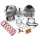 58.5mm Performance 155cc Big Bore Cylinder Kit & Head Gy6 125cc 150cc Scooters