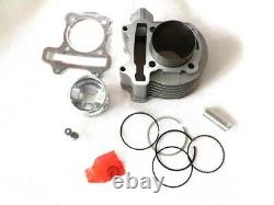 58.5mm Performance 155cc Big Bore Cylinder Kit & Head GY6 125cc 150cc Scooters