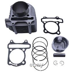 63mm Big Bore Cylinder kit For 4-Stroke GY6 180cc 200cc 250cc ATV Scooter