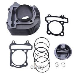 63mm Big Bore Cylinder kit For 4-Stroke GY6 180cc 200cc 250cc ATV Scooter