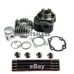 70cc Yamaha Jog Zuma Vino 50 Scooter Bbk Big Bore Kit Head Cylinder Piston New