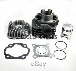 70cc Yamaha Jog Zuma Vino 50 Scooter Bbk Big Bore Kit Head Cylinder Piston New