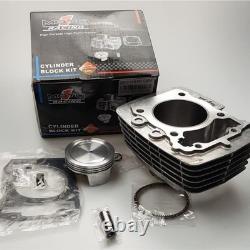 70mm Big Bore Kit Cast Iron Cylinder Forged Piston for Honda CRF150F 2006-17