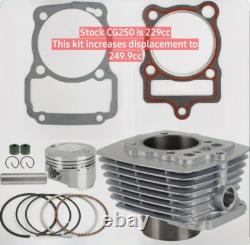 70mm Big Bore Kit (Hawk, TaoTao, Apollo, SSR, RPS) CG250 Air Cooled Engines