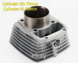 70mm Big Bore Kit (Hawk, TaoTao, Apollo, SSR, RPS) CG250 Air Cooled Engines