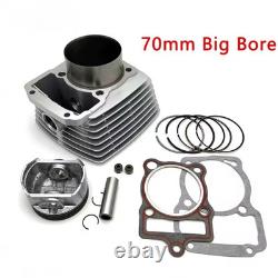 70mm Big Bore Kit with 15mm Wrist Pin for 2023 & up CG250 Hawk-X Tao Tao etc