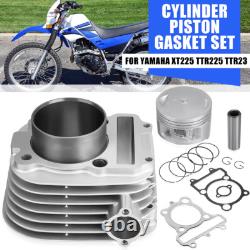 70mm Cylinder Piston Gasket Top End Kit Set Big Bore For Yamaha XT225 TTR225