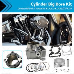 78mm Cylinder Big Bore Kit Suitable For Kawasaki KLX300 KLX250/S/R/SF 1993-2014