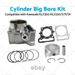 78mm Cylinder Big Bore Kit Suitable For Kawasaki KLX300 KLX250/S/R/SF 1993-2014