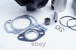 80cc big bore kit 48mm cylinder fits Honda DIO 50 AF18E SYM DD50 Jolie 50 @TW