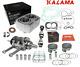 82mm Big Bore Engine Rebuild Kit For Polaris Rzr 800 +2.4mm Stroker Crankshaft