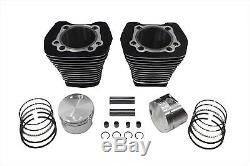 88 Evolution Big Bore Cylinder Kit Black fits Harley-Davidson