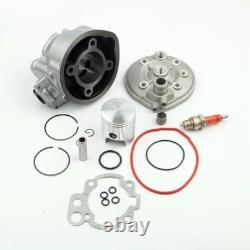 90cc 49mm Big Bore Cylinder Kit & Cylinder Head For Yamaha DT50 TZR50 DT TZR
