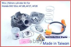 90cc big bore kit 50mm Kymco ZX 50 Super Fever SYM Arnada 50 DD50 Jolie 50 TW