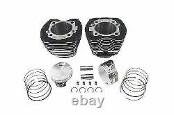 95 Big Bore Twin Cam Cylinder and Piston Kit for Harley Davidson by V-Twin