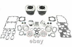 95 Big Bore Twin Cam Cylinder and Piston Kit for Harley Davidson by V-Twin