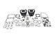 95 Inch Big Bore Twin Cam Cylinder And Piston Kit Fits Harley Davidson