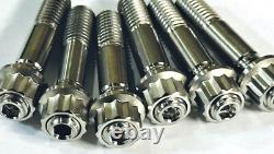 99+ YZ250 YZ250X 72mmn Head Big Bore Cylinder Head TITANIUM Stud 12 Pt Nut Kit